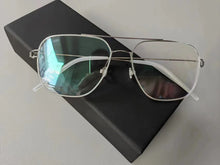 Load image into Gallery viewer, Denmark Brand Screwless Eyewear Ultralight Titanium Glasses Frame Men Women Double Beam Square Optical Eyeglasses Blue Light Len
