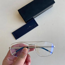Load image into Gallery viewer, Denmark Brand Square Double Beam Glasses Frame Men Women Ultra-light Prescription Myopia No Screw Eyeglasses Frame Gafas 9618