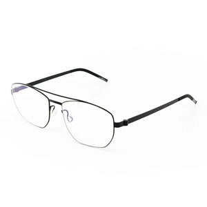 Denmark Brand Square Double Beam Glasses Frame Men Women Ultra-light Prescription Myopia No Screw Eyeglasses Frame Gafas 9618