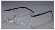 Load image into Gallery viewer, Denmark Brand Titanium Glasses Frame Men Square Screwless Ultralight Prescription Eyeglasses Women Optical Eyewear Classic 7422