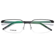 Load image into Gallery viewer, Denmark Brand Titanium Glasses Frame Men Square Screwless Ultralight Prescription Eyeglasses Women Optical Eyewear Classic 7422