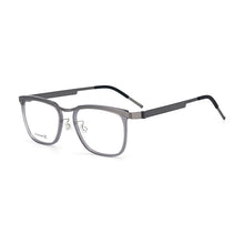 Load image into Gallery viewer, Denmark Brand Titanium Glasses Frame Men Ultralight Square Myopia Prescription Eyeglasses Women Screwless Optical Eyewear 9908