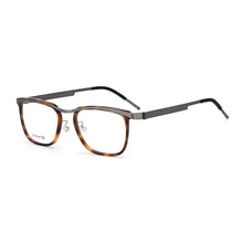 Load image into Gallery viewer, Denmark Brand Titanium Glasses Frame Men Ultralight Square Myopia Prescription Eyeglasses Women Screwless Optical Eyewear 9908