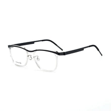 Load image into Gallery viewer, Denmark Brand Titanium Glasses Frame Men Ultralight Square Myopia Prescription Eyeglasses Women Screwless Optical Eyewear 9908