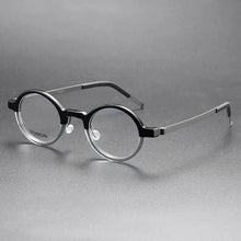 Load image into Gallery viewer, Denmark Brand Titanium Glasses Frame Men Women Retro Round Myopia Optical Eyewear Screwless Prescription Eyeglasses Frame 1810