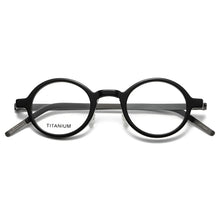 Load image into Gallery viewer, Denmark Brand Titanium Glasses Frame Men Women Retro Round Myopia Optical Eyewear Screwless Prescription Eyeglasses Frame 1810