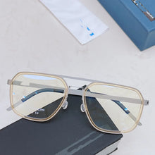 Load image into Gallery viewer, Denmark Brand Titanium Glasses Frame Men Women Square Screwless Prescription Eyeglasses Optical Myopia Spectacle Eyewear 9753
