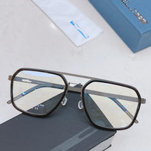 Load image into Gallery viewer, Denmark Brand Titanium Glasses Frame Men Women Square Screwless Prescription Eyeglasses Optical Myopia Spectacle Eyewear 9753