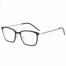 Load image into Gallery viewer, Denmark Brand Titanium Prescription Eyeglasses 6536 Square Ultralight Screwless Glasses Frame Men Women Myopia Optical Spectacle
