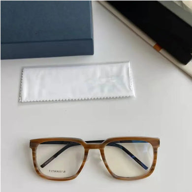 Denmark Brand Titanium Screwless Glasses Frame Ultralight Men Business Square Prescription Eyeglasses Women Optical Eyewear 1258
