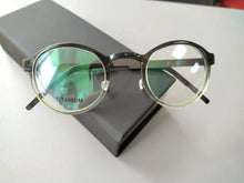 Carica l&#39;immagine nel visualizzatore di Gallery, Denmark Titanium Glasses Frame 1014 Men Women Retro Round Optical Prescription Eyeglasses Spectacles Screwless Myopia Eyewear
