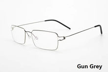 Load image into Gallery viewer, Denmark Titanium Rim Square Glasses Frame Business Men   Eyewear No Screw Handmade Myopia Optical Eyeglasses Frames