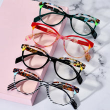 Load image into Gallery viewer, Designer Acetate Glasses Frame Men Vintage Prescription Myopia Optical Eyeglasses Frame Women  Retro   Brand Eyewear