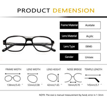 Load image into Gallery viewer, Designer Acetate Tortoise Pilot Glasses Frame Optical Men&#39;S Eyeglasses For Women Spring Hinge Prescription Eyewear Frames