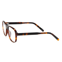 Load image into Gallery viewer, Designer Acetate Tortoise Pilot Glasses Frame Optical Men&#39;S Eyeglasses For Women Spring Hinge Prescription Eyewear Frames