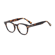 Load image into Gallery viewer, Designer Design TF5400    Plate Retro Round Men&#39;s and Women&#39;s Glasses Frame Prescription Glasses Frame