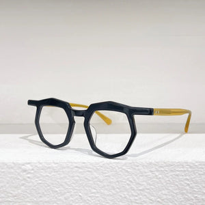 Designer Eyeglasses Frames for Men Myopia Reading Women Personalized Eyewear 76806 Irregular Frame Spectacle Frames Women