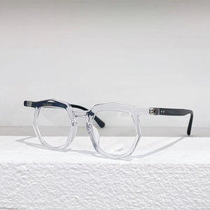 Designer Eyeglasses Frames for Men Myopia Reading Women Personalized Eyewear 76806 Irregular Frame Spectacle Frames Women