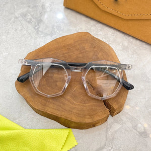 Designer Eyeglasses Frames for Men Myopia Reading Women Personalized Eyewear 76806 Irregular Frame Spectacle Frames Women