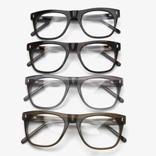 Load image into Gallery viewer, Designer Men&#39;S Glasses Frame Eyebrow Line Acetate Square Prescription Myopia Glasses Optical For Man Women Lentes Para Hombre