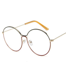 Carica l'immagine nel visualizzatore di Gallery, Designer Round Sunglasses for Women Female Retro Metal Frame Sexy Ladies UV400 Glasses Vintage Shades Women/Men Vintage Oculos