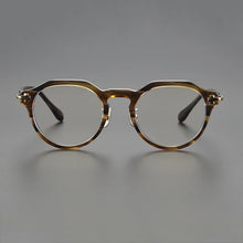 Load image into Gallery viewer, Designer Vintage Acetate Titanium Glasses Frame Men Prescription Myopia Eyeglasses Frame Women  Retro   Brand Eyewear