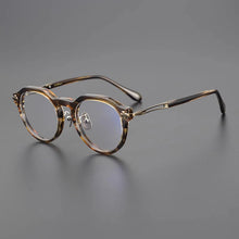 Load image into Gallery viewer, Designer Vintage Acetate Titanium Glasses Frame Men Prescription Myopia Eyeglasses Frame Women  Retro   Brand Eyewear