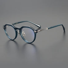 Load image into Gallery viewer, Designer Vintage Acetate Titanium Glasses Frame Men Prescription Myopia Eyeglasses Frame Women  Retro   Brand Eyewear