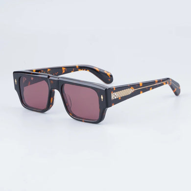 Devoto Square JMM Sunglasses Made in Japan Luxury Handcraft Luxury Eyeglasses for Men and Women with Thick Acetate