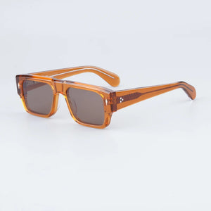 Devoto Square JMM Sunglasses Made in Japan Luxury Handcraft Luxury Eyeglasses for Men and Women with Thick Acetate