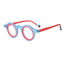Load image into Gallery viewer, Double circle round glasses Men and women fashion color acetate optical glasses frame making prescription glasses for myopia