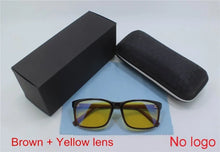 Load image into Gallery viewer, Anti-Blue Rays UV-Blocking Reduces Digital Eye Strain Clear YellowRegular Computer Gaming Glasses Oculos Eyeglasses