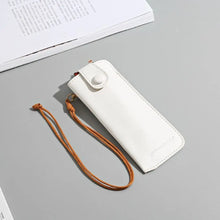 Load image into Gallery viewer, Durable Easy To Carry Leather Solid Color Protector Box Glasses Case Sunglasses Bag