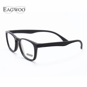 EAGWOO Silicon Soft Eyeglasses Children Optical Frame Plain Spectacle Boy Girl Temple Prescription Glasses Frame 333