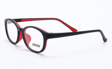 Load image into Gallery viewer, EAGWOO Silicon Soft Eyeglasses Children Round Optical Frame Plain Spectacle Boy Girl Temple Prescription Glasses Frame 888