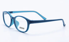 Load image into Gallery viewer, EAGWOO Silicon Soft Eyeglasses Children Round Optical Frame Plain Spectacle Boy Girl Temple Prescription Glasses Frame 888