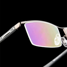 Load image into Gallery viewer, ELECCION Half Rim Metal Glasses Frame for Men Eyeglasses Fashion Cool Optical Eyewear Spectacles Prescription P8831