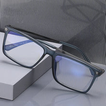 Load image into Gallery viewer, ELECCION Men Optical Glasses Frame Spring Temple Full Rim Rectangle Eyeglasses   Prescription Myopia Eyewear Women