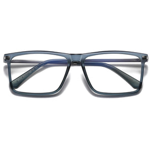 ELECCION Men Optical Glasses Frame Spring Temple Full Rim Rectangle Eyeglasses   Prescription Myopia Eyewear Women