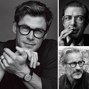 ELECCION Optical Eyeglasses Frame Men Johnny Depp LEMTOSH Vintage Glasses Computer Acetate Spectacle Frame Women Clear Lens