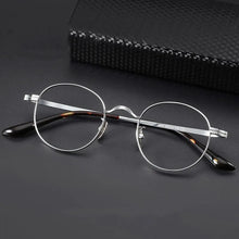 Load image into Gallery viewer, ELECCION Ultralight B Titanium Glasses Eyeglass Frame Men Retro Round Prescription Eyeglasses Women Myopia Optical Eyewear