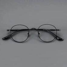 Load image into Gallery viewer, ELECCION Ultralight B Titanium Glasses Eyeglass Frame Men Retro Round Prescription Eyeglasses Women Myopia Optical Eyewear