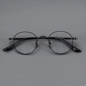 ELECCION Ultralight B Titanium Glasses Eyeglass Frame Men Retro Round Prescription Eyeglasses Women Myopia Optical Eyewear