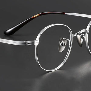ELECCION Ultralight B Titanium Glasses Eyeglass Frame Men Retro Round Prescription Eyeglasses Women Myopia Optical Eyewear