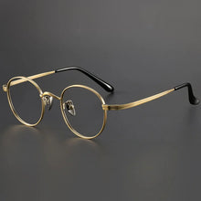 Load image into Gallery viewer, ELECCION Ultralight B Titanium Glasses Eyeglass Frame Men Retro Round Prescription Eyeglasses Women Myopia Optical Eyewear