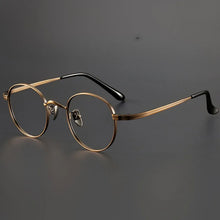 Load image into Gallery viewer, ELECCION Ultralight B Titanium Glasses Eyeglass Frame Men Retro Round Prescription Eyeglasses Women Myopia Optical Eyewear