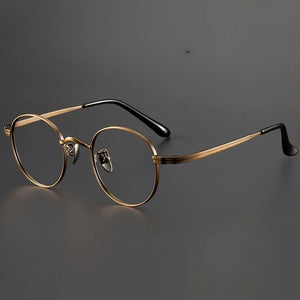 ELECCION Ultralight B Titanium Glasses Eyeglass Frame Men Retro Round Prescription Eyeglasses Women Myopia Optical Eyewear