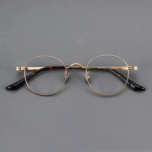 ELECCION Ultralight B Titanium Glasses Eyeglass Frame Men Retro Round Prescription Eyeglasses Women Myopia Optical Eyewear