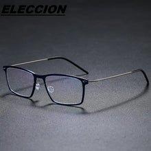 Load image into Gallery viewer, ELECCION  Ultralight Nylon Frame Titanium Eyewear Screwless Design Glasses Rectangle Optical Myopia Eyeglasses Denmark Brand