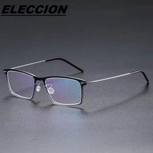 Load image into Gallery viewer, ELECCION  Ultralight Nylon Frame Titanium Eyewear Screwless Design Glasses Rectangle Optical Myopia Eyeglasses Denmark Brand